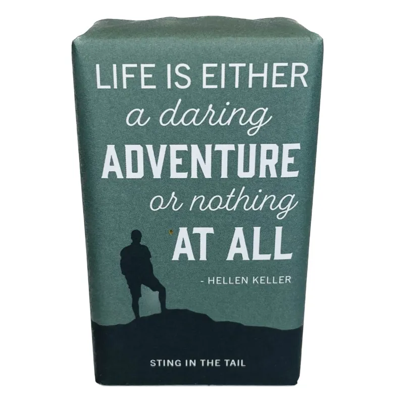 Sting in the Tail Walker's Quote Soap-2